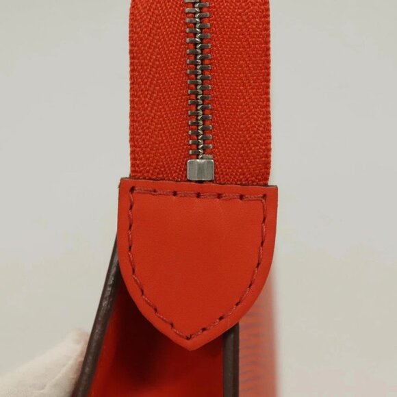 LOUIS VUITTON Epi Posh Toilet Pouch Orange Pimon - Picture 8 of 14